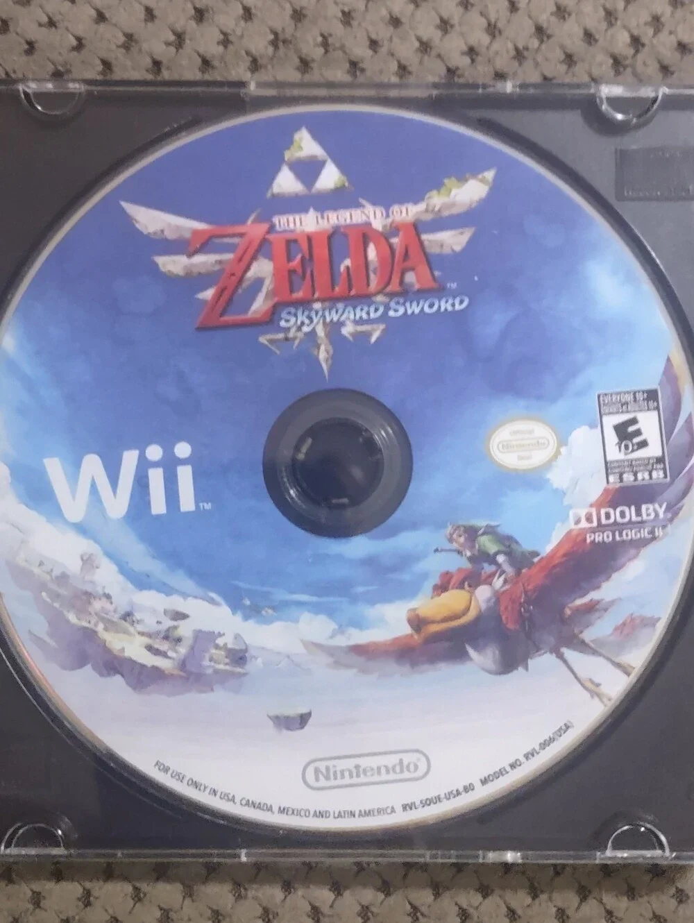 Wii The Legend Of Zelda Skyward Sword